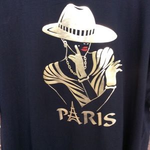 Blue Thunder Lite XL Paris T-Shirt Tee